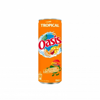 Oasis tropical 33cl