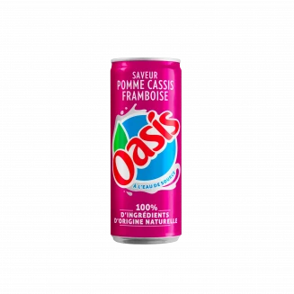 Oasis pomme cassis framboise 33cl